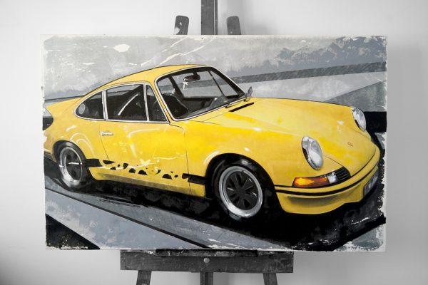 Porsche 911 Carrera - Carlos Carrasco Art