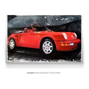 Porsche 911 Cabrio - Carlos Carrasco Art